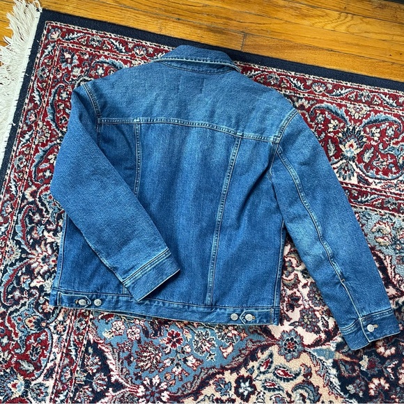 SOLD Madewell The Boxy-Crop Jean Jacket: Quilted Lining Edition NWT - Picture 9 of 9